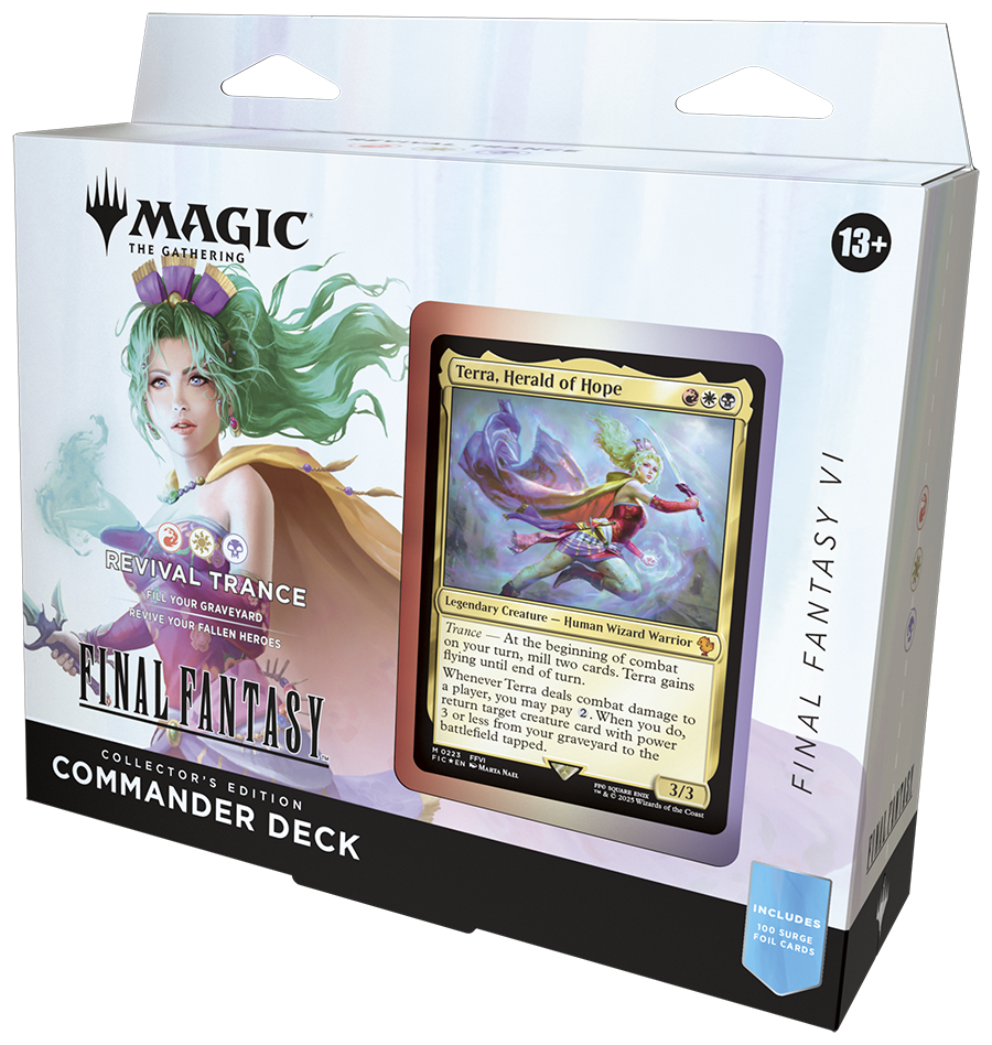 shop deals on mtg final fantasy commander decks releasing on June 13 New Magic The