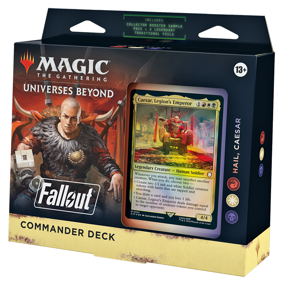 mtg universe beyond commander decks Universes Beyond: Fallout®: 