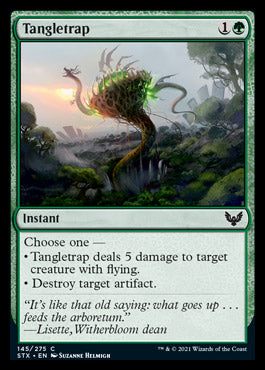 JAPANESE Tangletrap [Strixhaven: School of Mages]