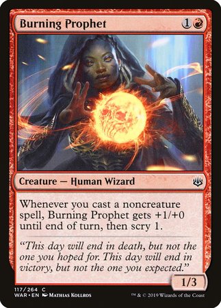 JAPANESE Burning Prophet [War of the Spark]