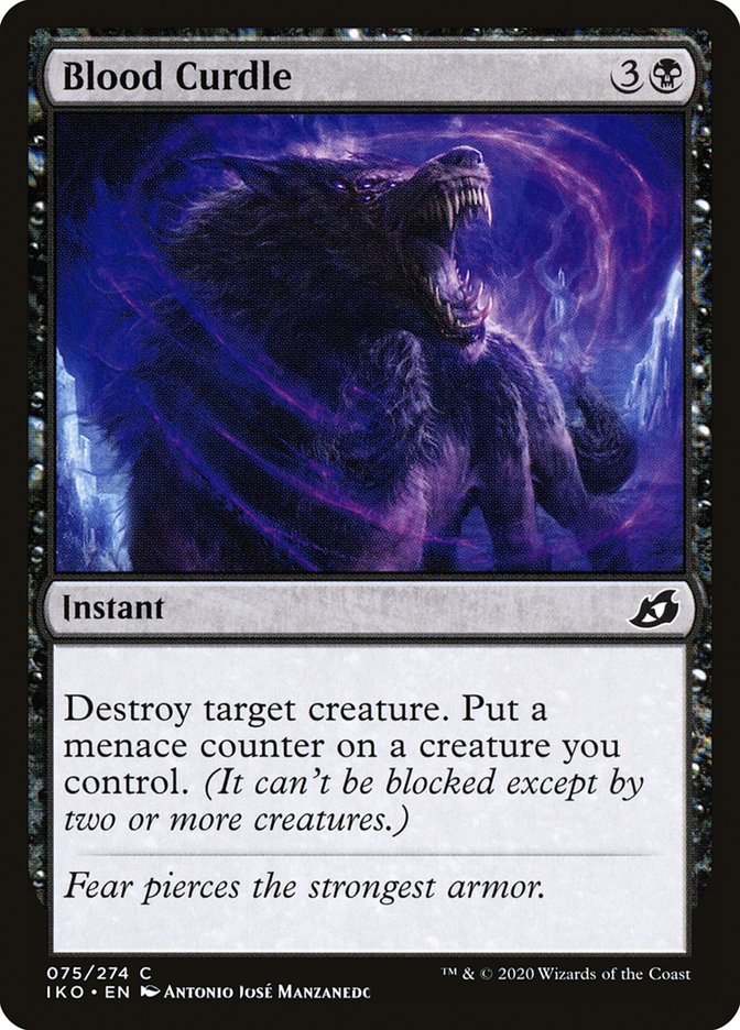 JAPANESE Blood Curdle [Ikoria: Lair of Behemoths]
