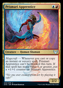 JAPANESE Prismari Apprentice [Strixhaven: School of Mages]