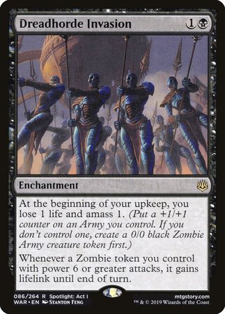 JAPANESE Dreadhorde Invasion [War of the Spark]