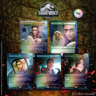 Secret Lair: "Secret Lair x Jurassic World: Dr. Ian Malcolm"