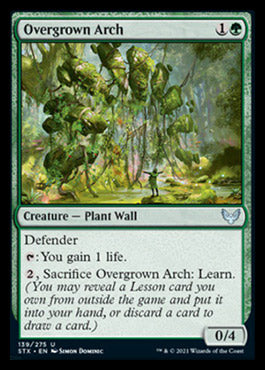 JAPANESE Overgrown Arch [Strixhaven: School of Mages]
