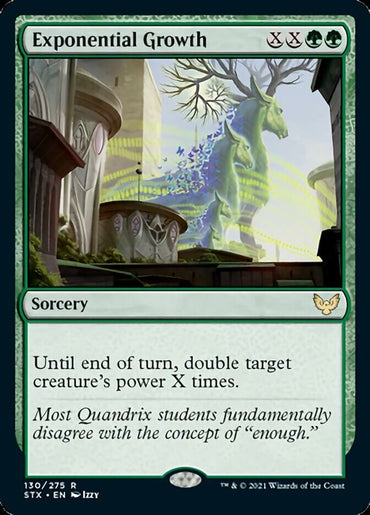 JAPANESE Exponential Growth [Strixhaven: School of Mages]