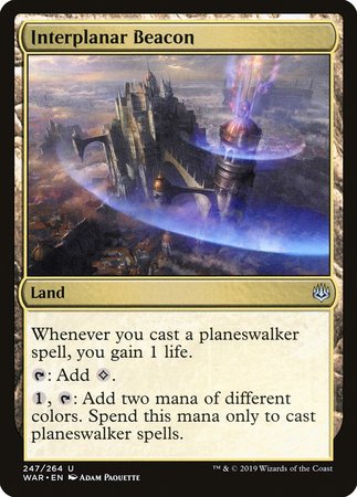 JAPANESE Interplanar Beacon [War of the Spark]