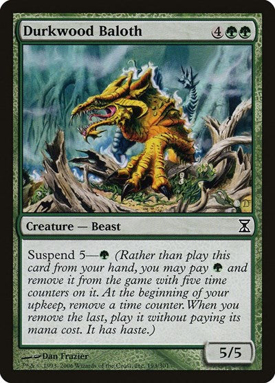 ITALIAN Durkwood Baloth [Time Spiral]