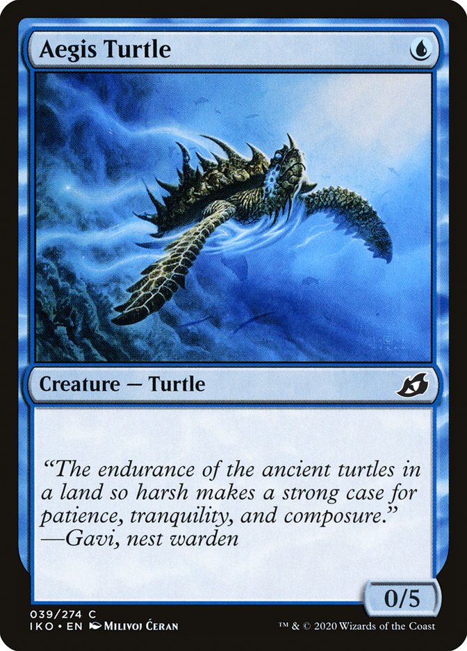 JAPANESE Aegis Turtle [Ikoria: Lair of Behemoths]
