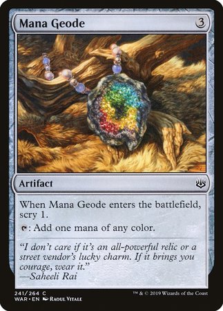 JAPANESE Mana Geode [War of the Spark]