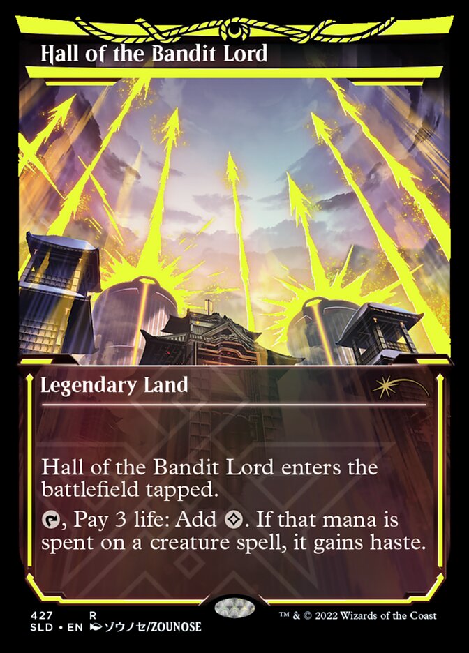 Hall of the Bandit Lord (Neon Ink Yellow) [Secret Lair Drop Series]