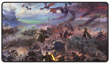 Scene Black Stitched [THE LORD OF THE RINGS: TALES OF MIDDLE-EARTH - PLAYMAT]