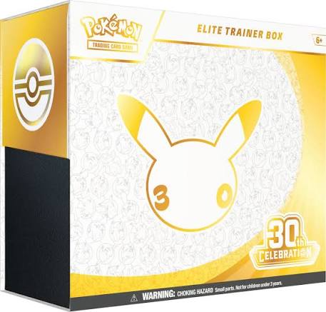 Pokemon: 30th Celebration: "Elite Trainer Box"