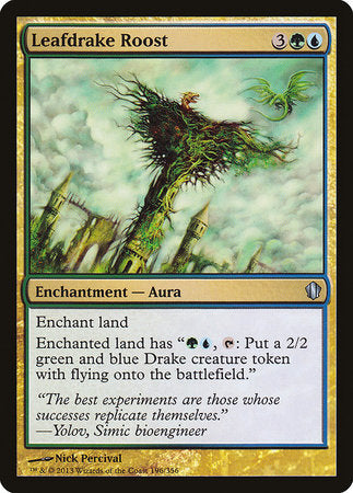 FRENCH Leafdrake Roost [Commander 2013]