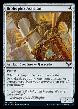 JAPANESE Biblioplex Assistant [Strixhaven: School of Mages]