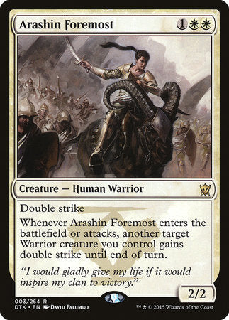 JAPANESE Arashin Foremost [Dragons of Tarkir]