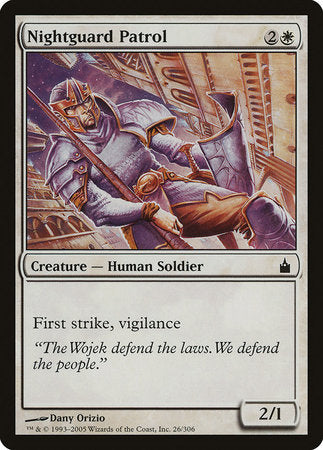 GERMAN Nightguard Patrol [Ravnica: City of Guilds]