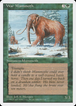 ITALIAN War Mammoth [Fourth Edition]