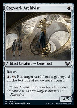 JAPANESE Cogwork Archivist [Strixhaven: School of Mages]
