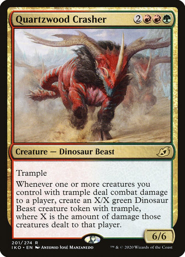 JAPANESE Quartzwood Crasher [Ikoria: Lair of Behemoths]