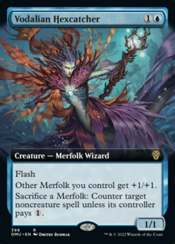 JAPANESE Vodalian Hexcatcher (Extended Art) [Dominaria United]