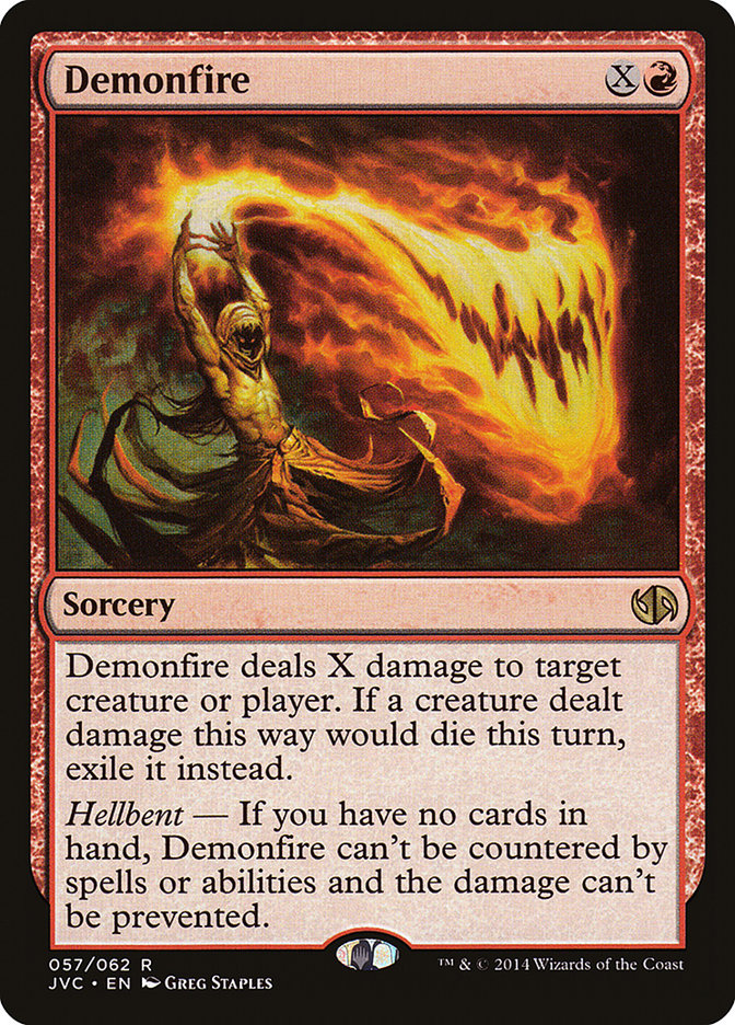 JAPANESE Demonfire [Duel Decks Anthology]