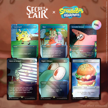 Secret Lair: "Secret Lair x SpongeBob SquarePants: Internet Sensation"