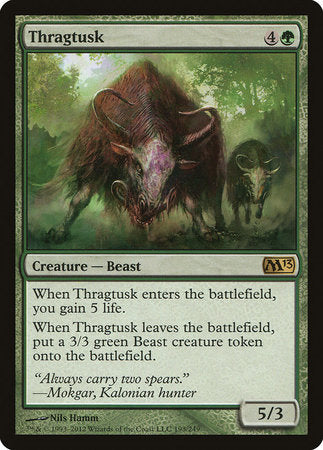 S-CHINESE Thragtusk [Magic 2013]
