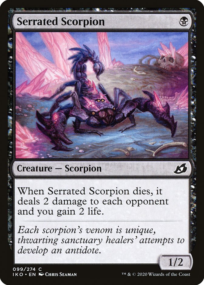 JAPANESE Serrated Scorpion [Ikoria: Lair of Behemoths]