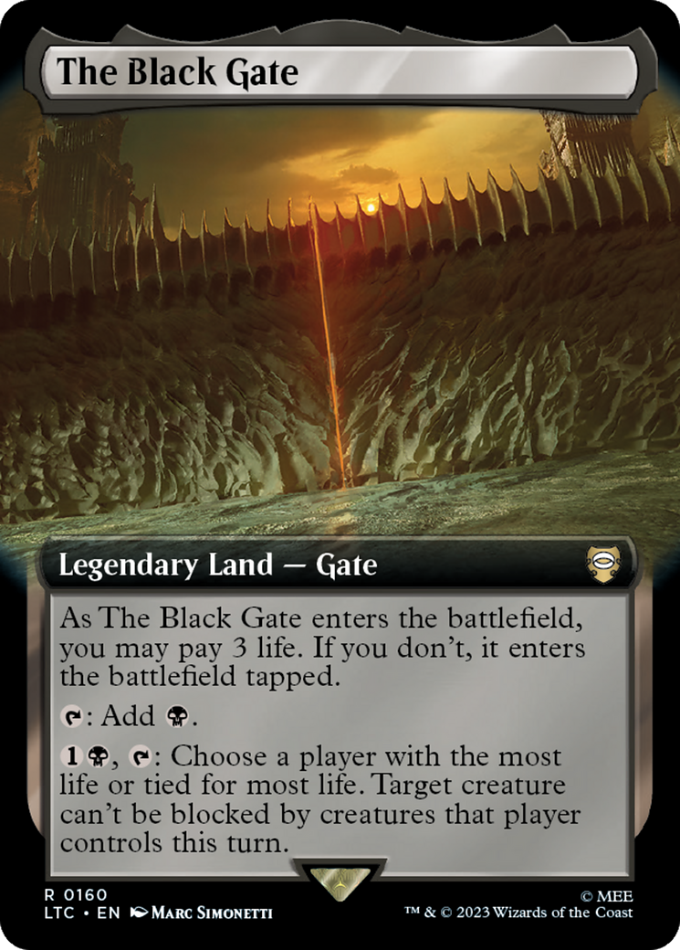 The Black Gate (Extended Art) [The Lord of the Rings: Tales of Middle-Earth Commander]