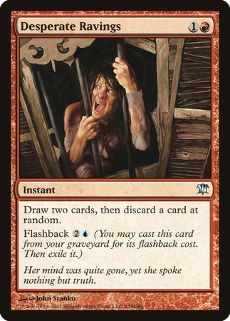 ITALIAN Desperate Ravings [Innistrad]