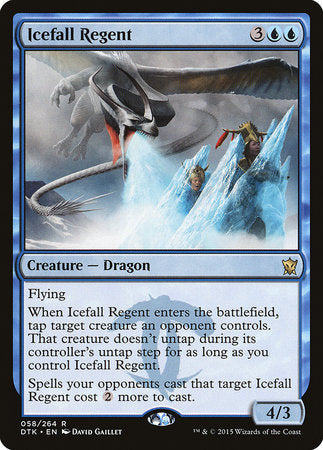 JAPANESE Icefall Regent [Dragons of Tarkir]