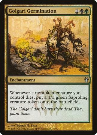 JAPANESE Golgari Germination [Duel Decks: Izzet vs. Golgari]