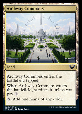 JAPANESE Archway Commons [Strixhaven: School of Mages]