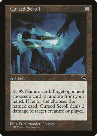 PORTUGUESE Cursed Scroll [Tempest]