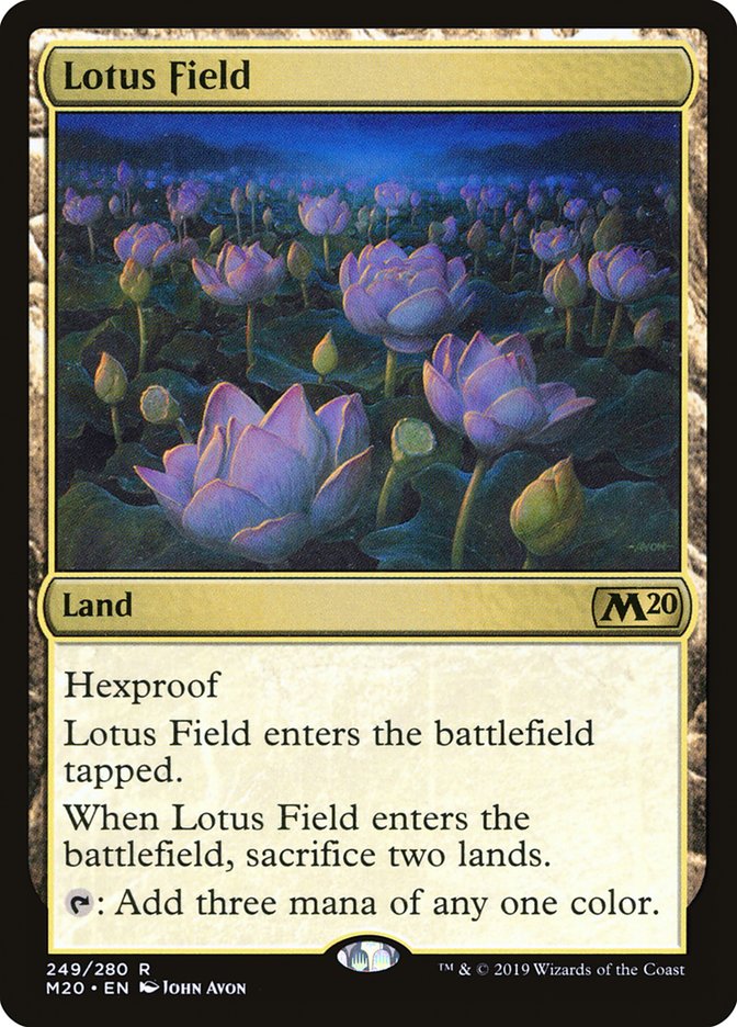 GERMAN Lotus Field [Core Set 2020]
