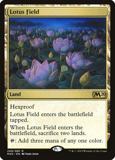 GERMAN Lotus Field [Core Set 2020]