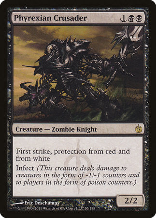 S-CHINESE Phyrexian Crusader [Mirrodin Besieged]