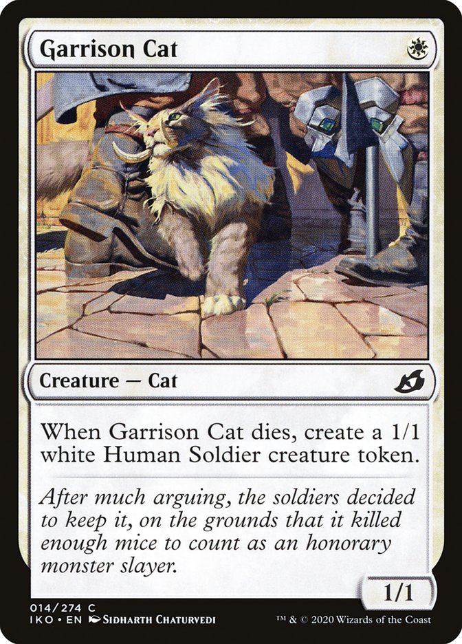 JAPANESE Garrison Cat [Ikoria: Lair of Behemoths]