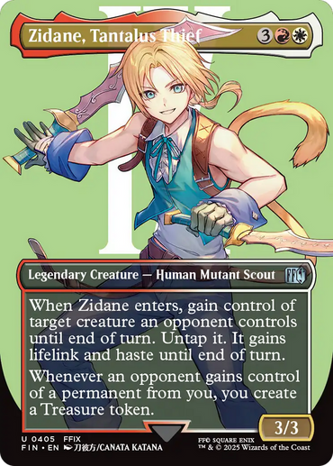 GERMAN Zidane, Tantalus Thief (Borderless) [FINAL FANTASY]