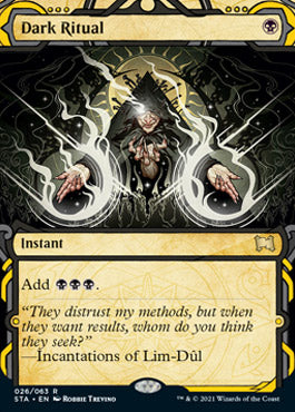 JAPANESE Dark Ritual [Strixhaven: Mystical Archive]