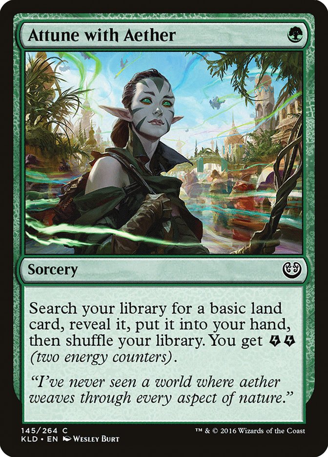 GERMAN Attune with Aether [Kaladesh]