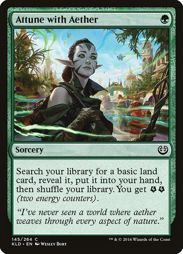 GERMAN Attune with Aether [Kaladesh]