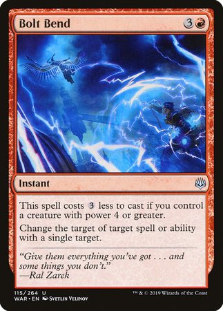 JAPANESE Bolt Bend [War of the Spark]