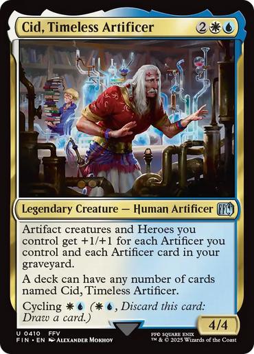 GERMAN Cid, Timeless Artificer (0410) [FINAL FANTASY]