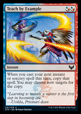 JAPANESE Teach by Example [Strixhaven: School of Mages]