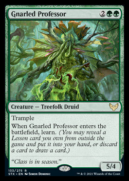 JAPANESE Gnarled Professor [Strixhaven: School of Mages]