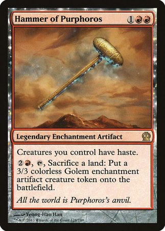 JAPANESE Hammer of Purphoros [Theros]