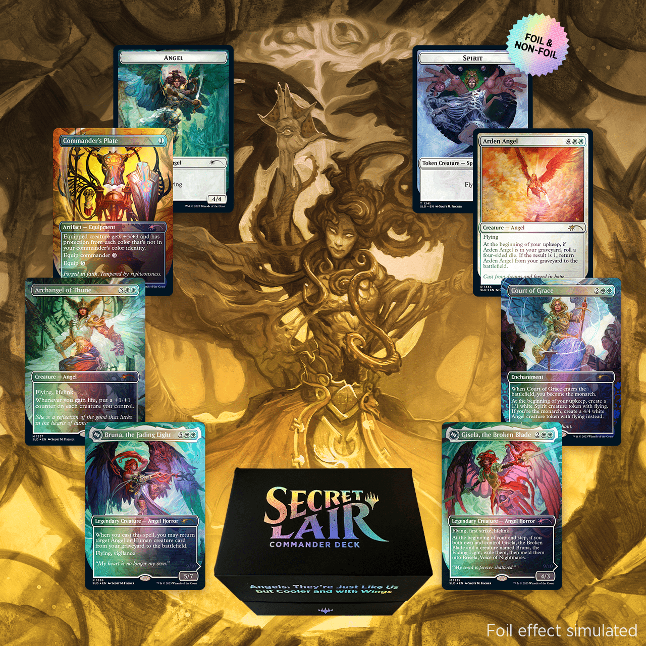 Secret Lair Commander Deck: "From Cute to Brute" Secret Lair Commander Deck: "From Cute to Brute"
