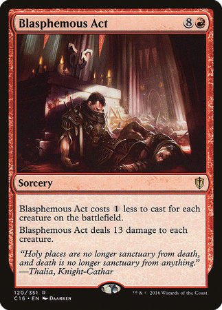 JAPANESE Blasphemous Act [Commander 2016]